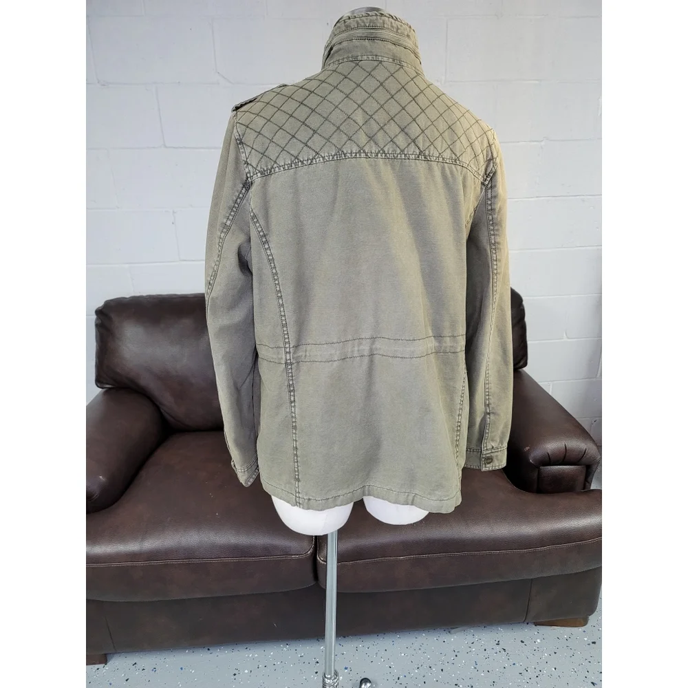 Levi's jacket size L Green military color - Picture 3 of 14